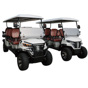 Voitures chinoises neuves à 8 places, 4 roues, à pousser hors route, voiturette de golf électrique à <span class=keywords><strong>6</strong></span> places - Product Image 1