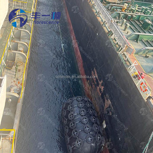 Florecscence Yokohama khí nén cao su tự nhiên Fender ISO 17357 compliant 50kpa 80kpa nổi ship-to-Ship liên hệ với Quốc Phòng - Product Image 5