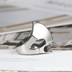 Skeleton <b>Ring</b> For Men Geometric Design SA816 Gift Jewelry - Product Image 1