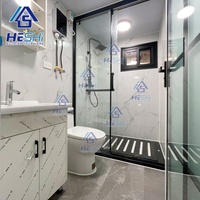 Maison préfabriquée extensible facile à construire, conteneur mobile de 40 pieds, 20 pieds, 30 pieds, villa préfabriquée, cuisine, appartement pour grand-mère