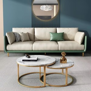 Canapé d'angle moderne de luxe à trois places avec éponge haute densité et pieds en bois - Achat en gros - Product Image 3