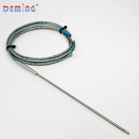 Termopar tipo sonda de larga duración, aislado, buen precio, OEM, alta precisión, impermeable, respuesta rápida para aplicaciones industriales