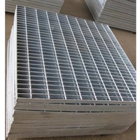 Grille en acier métallique robuste galvanisée à chaud, à emboîtement, pour passerelle industrielle