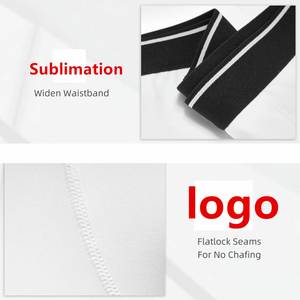 All Over Print Wholesale Manufacturer Sublimation Blank <b>Polyester</b> Custom Men Underwear With Logo and Design - Product Image 2