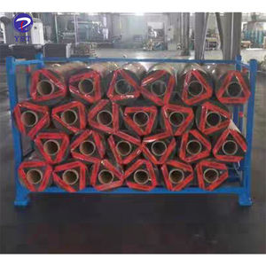 Supports de rouleau de tissu d'empilage enduits de poudre d'entrepôt de tube carré durable résistant - Product Image 6