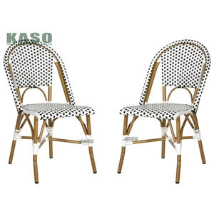 Balcony Aluminum Wicker Dining <strong>Chairs</strong> <strong>Dinning</strong> Seat Metal Beach Cane Beach Woven Roped <strong>Ratan</strong> Patio Outdoor Rattan Garden <strong>Chair</strong> - Product Image 5
