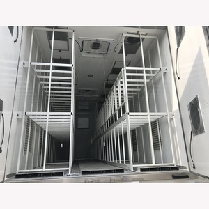 Véhicule de transport de volaille d'utilisation de ferme de bétail de JMC <span class=keywords><strong>5T</strong></span> <span class=keywords><strong>camion</strong></span> de transport de poulet de 4.2m en vente - Product Image 5