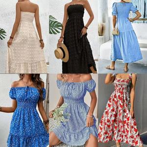 Ropa de mujer de moda 2026 para el sudeste asiático: Vestidos casuales, ropa usada, pacas mixtas de ropa, pacas de tops, stock de prendas. - Product Image 4