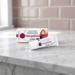 Bálsamo Labial Herpetino con Brillo 10ml, Crema en Gel con Sabor a Frutas, Hidratante, Voluminizador, Nutritivo, Maquillaje Resistente al Agua, Tamaño Regular - Product Image 2