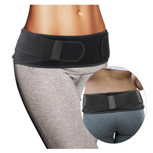 Cinturón Sacroilíaco Ajustable Antideslizante, Personalizable, Soporte Pélvico Transpirable de Nailon y Spandex para Hombre, Primavera/Verano - Product Image 2