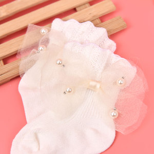 Nuovo commercio all'ingrosso <span class=keywords><strong>calze</strong></span> di pizzo estivo <span class=keywords><strong>a</strong></span> <span class=keywords><strong>rete</strong></span> sottile <span class=keywords><strong>per</strong></span> le ragazze appena nate traspirante principessa cavigliera <span class=keywords><strong>a</strong></span> maglia con Bowknot volant - Product Image 4