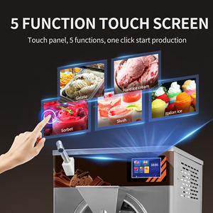 Máquina automática comercial de helados y helados, máquina de rollo de helado, máquina dura de helado de 48L/60L - Product Image 6