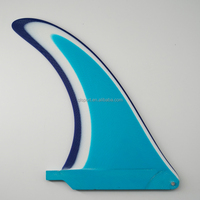 Aileron de planche de surf unique personnalisable de haute qualité, en fibre de verre résistante, couches de résine époxy, forme unique, aileron de longboard en différentes tailles