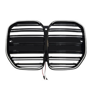 Griglia Anteriore a Doppio Rene con LED Nero Lucido per Paraurti per <span class=keywords><strong>BMW</strong></span> <span class=keywords><strong>Serie</strong></span> <span class=keywords><strong>4</strong></span> G26 <span class=keywords><strong>4</strong></span> Porte i4 <span class=keywords><strong>Gran</strong></span> <span class=keywords><strong>Coupé</strong></span> G22 2020-2025 - Product Image 2