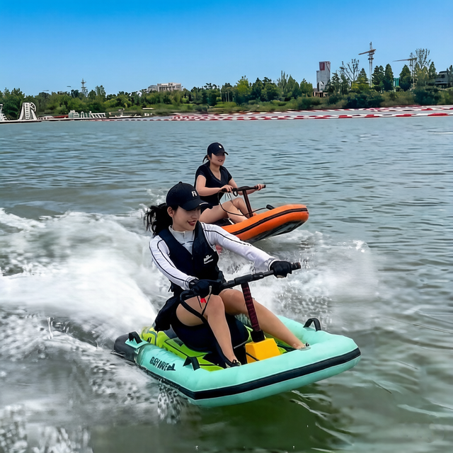 High Speed 12KW EPP Lightweight Electric Surfboard Jet Board for Water Sports with Convertible Jet Ski Kit Surfing Paddling H1