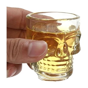 Nhà Sản Xuất Của 50Ml Glass <span class=keywords><strong>Skull</strong></span> Cup <span class=keywords><strong>Skull</strong></span> Shot Glass Mẫu Miễn Phí Chất Lượng Cao Cấp - Product Image 2