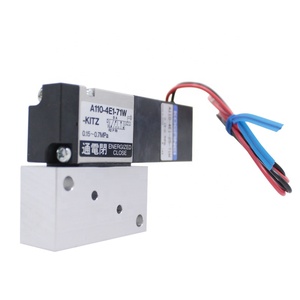 Kitz DC24V AC100V ac200v hai vị trí năm cách solenoid van A110-4E1-71W cho C-UTE - Product Image 2