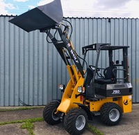 CE-Geprüfte Schaufel Wolf Mini Kleiner Radlader Mini750 Hoflader für Deutschland
