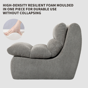 Single Casual <span class=keywords><strong>Recliner</strong></span> für kleine Wohnung Vakuum kompression Lazy Sofa zerlegt Wasch bar für Schlafzimmer Zimmer Wohnzimmer Sofa - Product Image 3