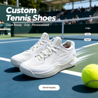 Chaussures de tennis professionnelles pour hommes en gros d'usine, baskets décontractées à empeigne en maille toutes saisons