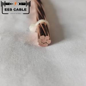 <span class=keywords><strong>Cable</strong></span> de <span class=keywords><strong>Tierra</strong></span> Flexible de Alta Conductividad HDBC, Conductor de Cobre <span class=keywords><strong>Desnudo</strong></span>, 7*6AWG/4AWG/2AWG/1AWG, <span class=keywords><strong>para</strong></span> Cableado <span class=keywords><strong>A</strong></span>éreo - Product Image 2
