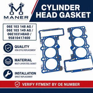 ปะเก็นฝาสูบ MANER MLS รุ่น OE 06E103148AG 06E103149AG ใช้ได้กับ Audi A6 A7 A8 Q7 VW Touareg Cayenne 3.0T EA837 - Product Image 4