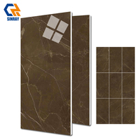 Azulejos de Porcelana Modernos de 600x1200mm, Brillantes, Antideslizantes, Antibacterianos y Resistentes a los Ácidos, para Pisos y Paredes de Villas y Hoteles