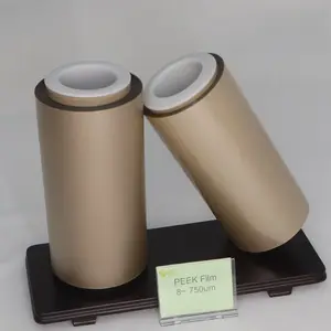 Best Price Heat Resistance Thin Clear PET Film Polyester Film For Packing 100% virgin material PEEK film