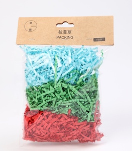 Wholesale High quality Decorative Crinkle Cut Shredded Paper For Gift Box Basket Filler