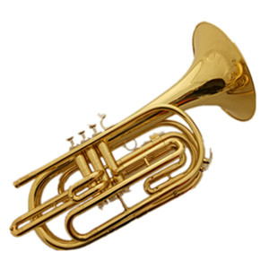 Manufacturer Wholesale <strong>Marching</strong> <strong>Trombone</strong> Bb Bass Bugle Western Brass Instruments for Beginner Grading Band Other Horn - Product Image 5