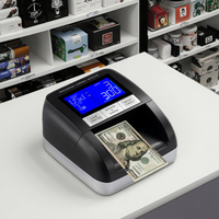 Compteur de Billets Haute Vitesse Portable EC330 Euro, Détecteur de Faux Billets et Trieuse de Valeur Mixte en Plastique