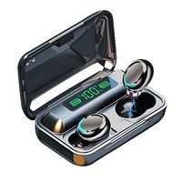 Écouteurs sans fil en vente flash F9-5 TWS, contrôle tactile binaural, réduction de bruit ENC 5.0, écouteurs intra-auriculaires