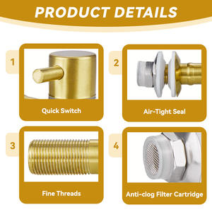 Tmok, 16mm, plata, 304, dispensador <span class=keywords><strong>de</strong></span> acero inoxidable, <span class=keywords><strong>grifo</strong></span> <span class=keywords><strong>de</strong></span> agua para té, <span class=keywords><strong>cerveza</strong></span>, vino, jugo, cubo - Product Image 6