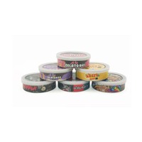 Étiquettes personnalisées 3,5g pour boîte de conserve de thon à couvercle à pression, autocollantes, en fer blanc, à pression, pour le stockage de snacks, bonbons et chocolats