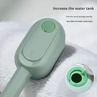 Brosse à poils pour chat 3 en 1 à vapeur, auto-nettoyante, antistatique, peigne de toilettage efficace pour animaux de compagnie pour une utilisation en salle de bain