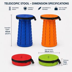 Tabouret <span class=keywords><strong>de</strong></span> <span class=keywords><strong>jardin</strong></span> pliable ergonomique et bas pour travaux <span class=keywords><strong>de</strong></span> désherbage et aménagement paysager - Product Image 3