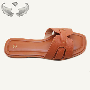 Mules Planos de Verano con Punta Abierta, Transpirables, Suela Suave, Cómodos para Uso Diario, para Mujer - Product Image 4