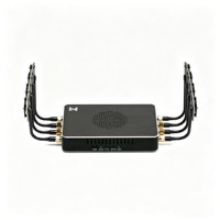 Amplificateur de signal FPV HD Walksnail Avatar Repeater 5.2G/5.8G avec antenne 7dBi et entrée d'alimentation 9V-26V pour tournage de films FPV longue portée avec drones