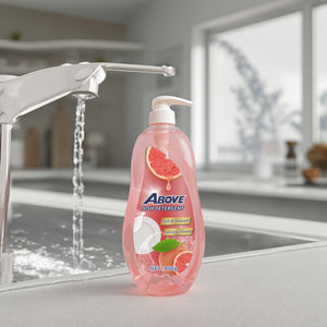 Spécification de logo personnalisé écologique emballage liquide à vaisselle kit divers parfum frais liquide à vaisselle de qualité alimentaire - Product Image 1