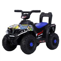 ATV électrique pour enfants de haute qualité Voiture autoportée directe d'usine avec quatre roues en matière plastique Fonction MP3 Alimenté par batterie