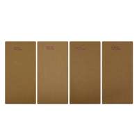 Haode 1MM 2MM 3MM Épaisseur personnalisée Gsm Conseil Papier Gris Panneau Laminé Gris Couleur Bristol Conseil Feuilles