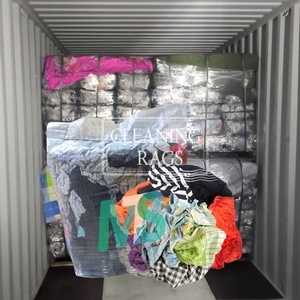 Trapos de Limpieza Industriales al por Mayor, Paquete de 25 kg, Trapos de Algodón para Limpieza Industrial - Product Image 1