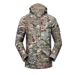 Chaqueta de Camuflaje de Poliéster Tejido Impermeable Táctica de Invierno y Otoño con Diseño Personalizado OEM G8 - Product Image 2