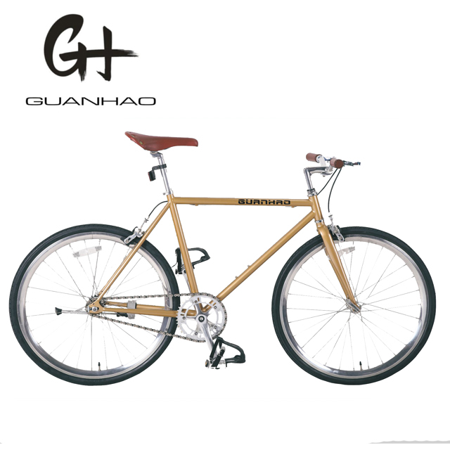 20 дюймов тайваньского бренда с трансмиссией без свободного хода, одна скорость штырь велосипед шестерни