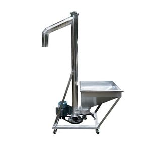 Modelo Actualizado de Transportador de Gránulos en Espiral de Acero Inoxidable Vertical para Polvo de Arroz, Polvo Plástico, Alimentos en Polvo, Condimentos y Harina - Product Image 1