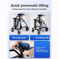 Exosquelette robotique électrique pliable et réglable en hauteur pour enfants handicapés, aide à la marche et rééducation pour patients victimes d'AVC