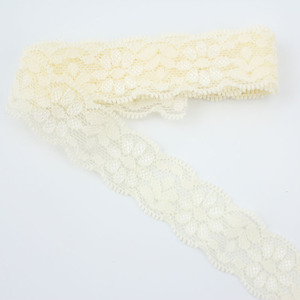 Rubans PC, vente chaude, 25 mm, nylon, élasthanne, nouvelle dentelle fantaisie pour lingerie, garnitures extensibles, dentelle florale élastique pour femmes, dentelle extensible douce - Product Image 3