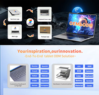Gisentec 2026 24 Uur Levering 14 Inch Win 10 Laptops Core N3350 2.4Ghz 8Gb Ram 128Gb Rom Notbook Pc Computer Goedkope Laptop