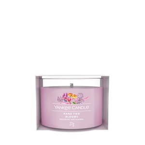 YANKEE CANDLE - Candela Votiva in Vetro con Fiori Annodati a Mano - Product Image 1