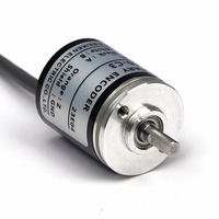 ABILKEEN Codeur optique 360 ppr AB Optique biphasé Arbre solide 6mm Codeur rotatif Incrémental 360 lignes d'impulsions